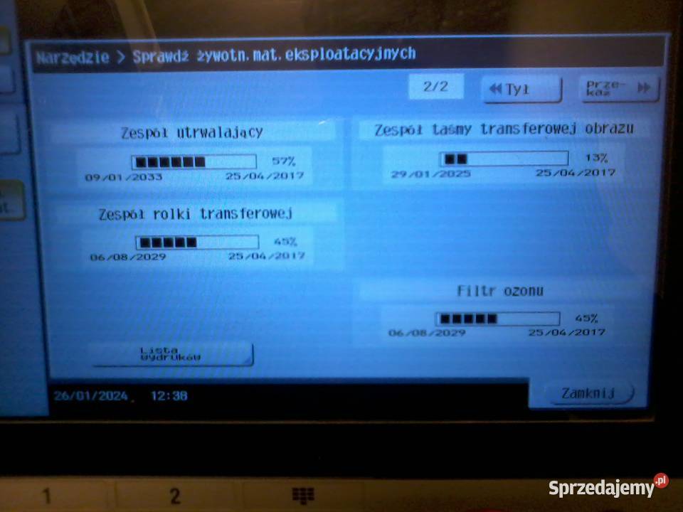 Konica Minolta Bizhub C284e ksero skaner Gdańsk