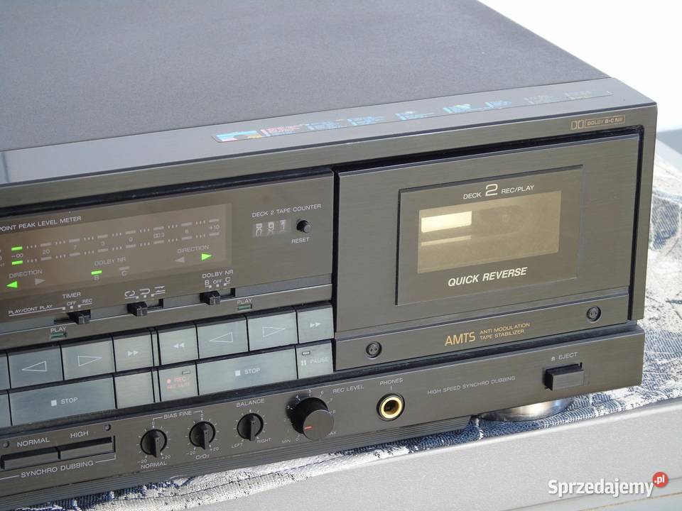 Magnetofon Aiwa ADWX777 ładny WYSYŁKA Jasło