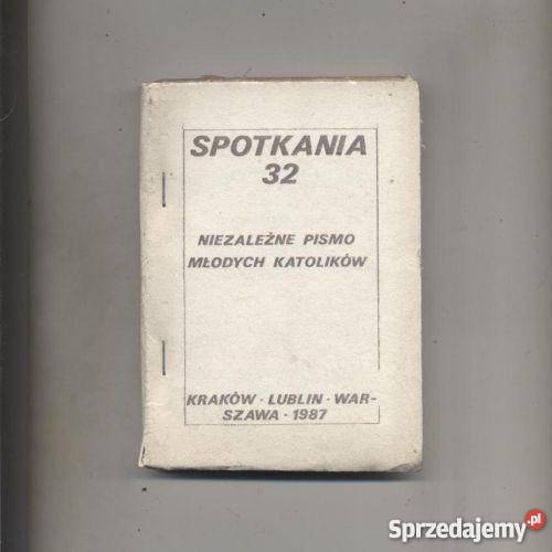 Spotkania Niezależne Pismo Młodych Katolików 32 Szczecin sprzedam