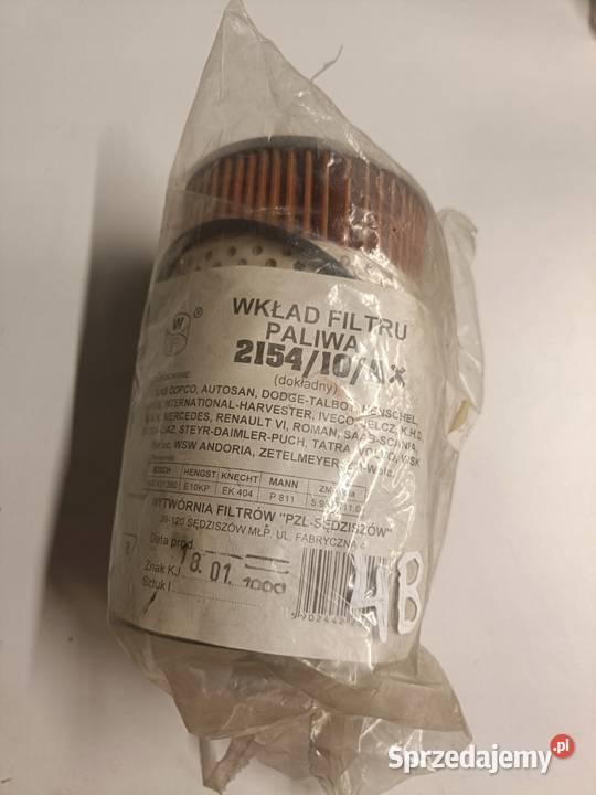 FILTR PALIWA OLEJU Renault Trucks Tracer Zetor osobowe Rudka