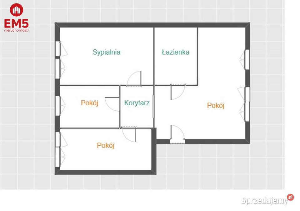 Mieszkanie na sprzedaż 602m2 4 pokojowe balkon Białystok
