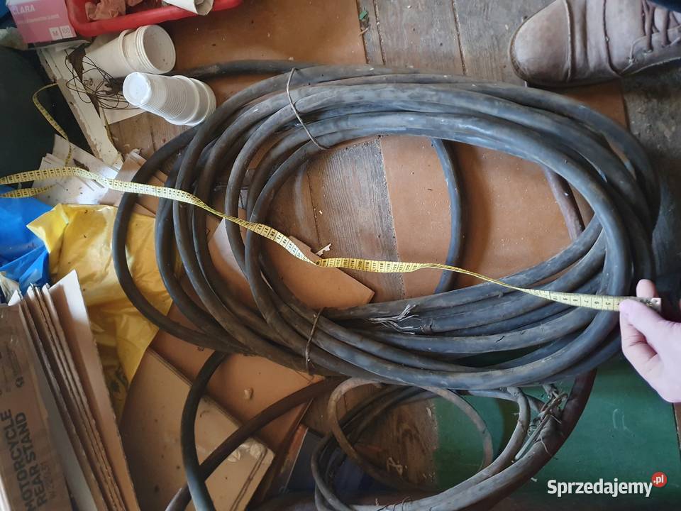 Kabel siłowy prądowy Stary kabel elektryczny Warszawa
