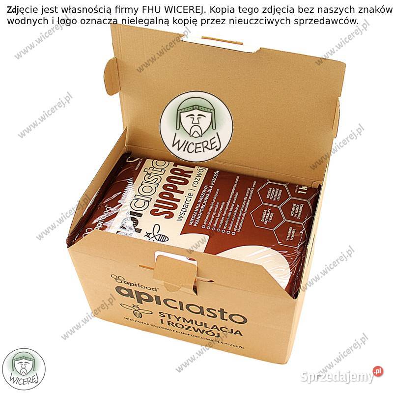 Ciasto Pszczół Apifood na warrozę Support Jaśliska