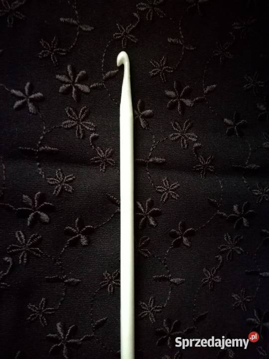 Szydełko grube plastikowebiałe