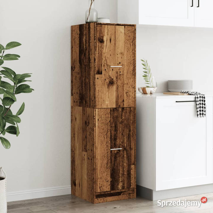 Szafka apteczna stare drewno 40x41x1445 Warszawa sprzedam
