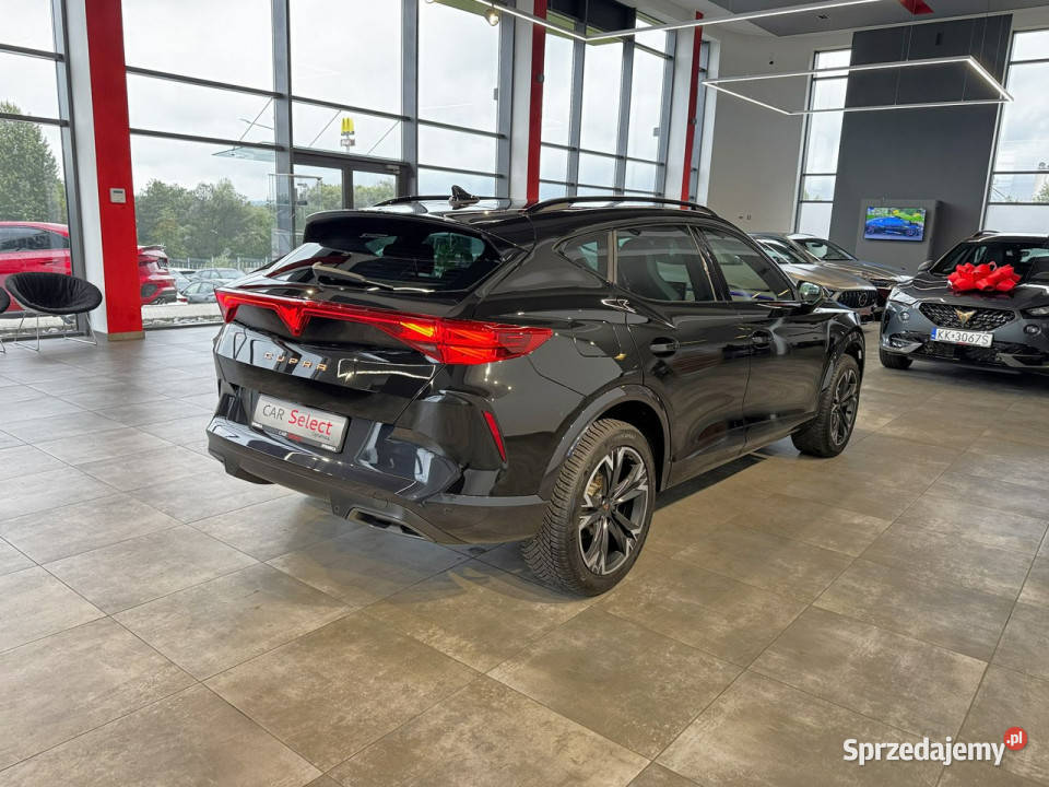 Cupra Formentor 15 eTSI 150 DSG 2024 r salon I łopatki zmiany biegów Myślenice