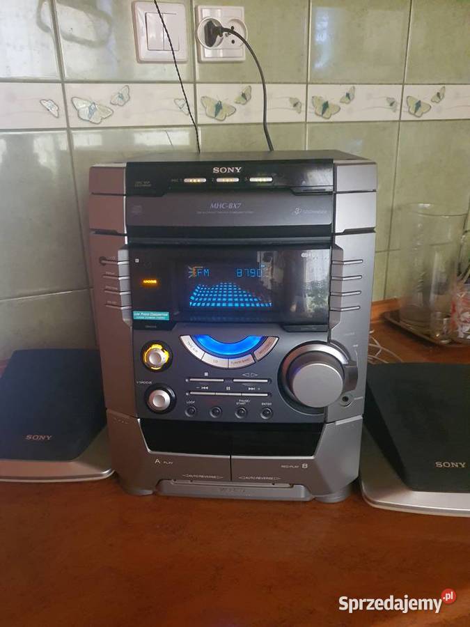 Duża wieża Sony z kolumnami bez pilota Łódź