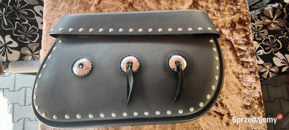 Kufer Sakwa LeatherLyke Harley Davidson prawy