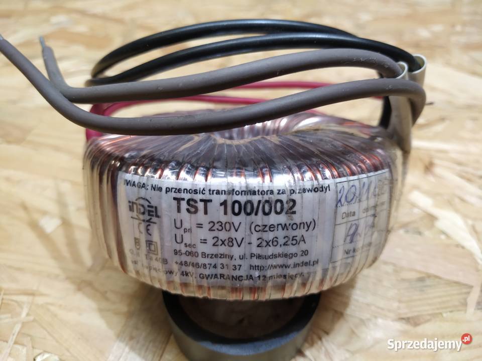 Transformator toroidalny TST 100002 Pozostałe Kiekrz