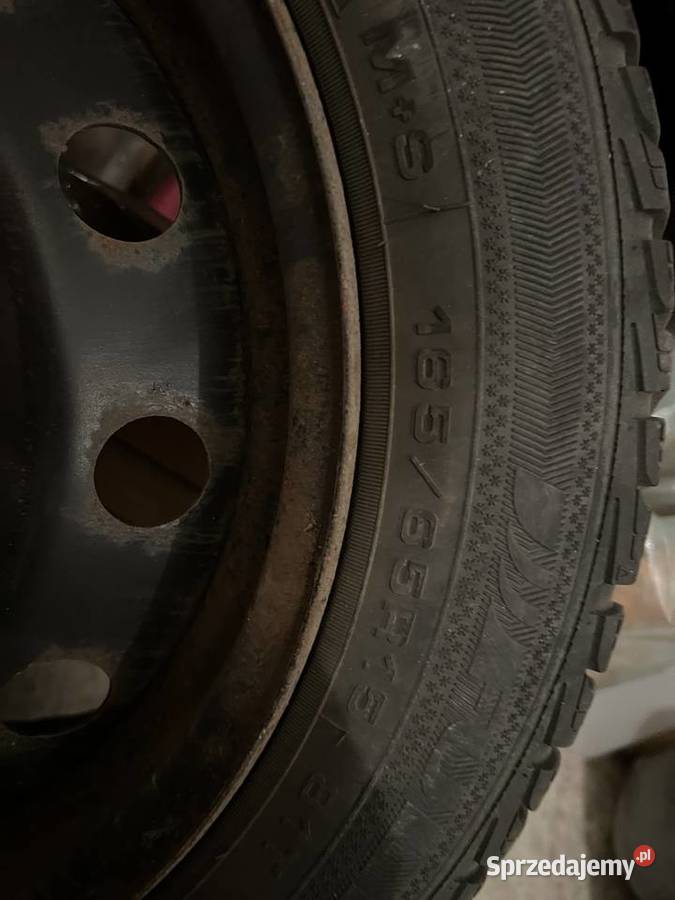 2 felgi stalowe z oponami Fiat Lancia 1956515 15 Rozmiar 15" Chełm sprzedam