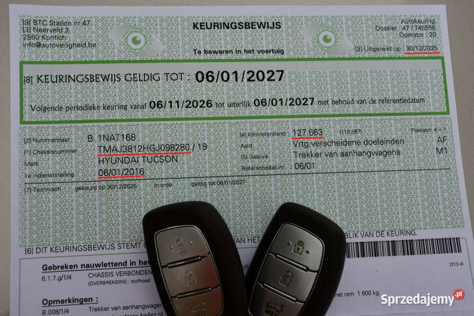 Hyundai Tucson 16 GDI 4x4 Automat Bezwypadkowy 177KM Hrubieszów sprzedam