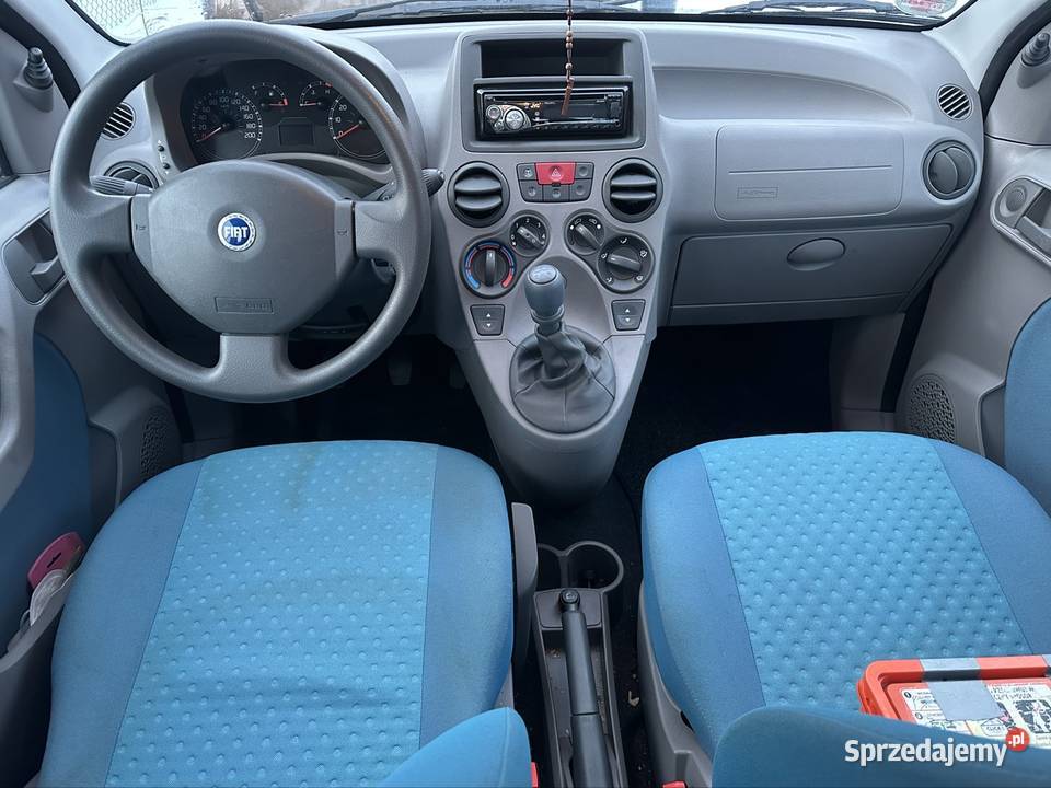 Fiat Panda II 12 MPi 69 59000 2007 z Niemiec klimatyzacja Panda Przeworsk sprzedam