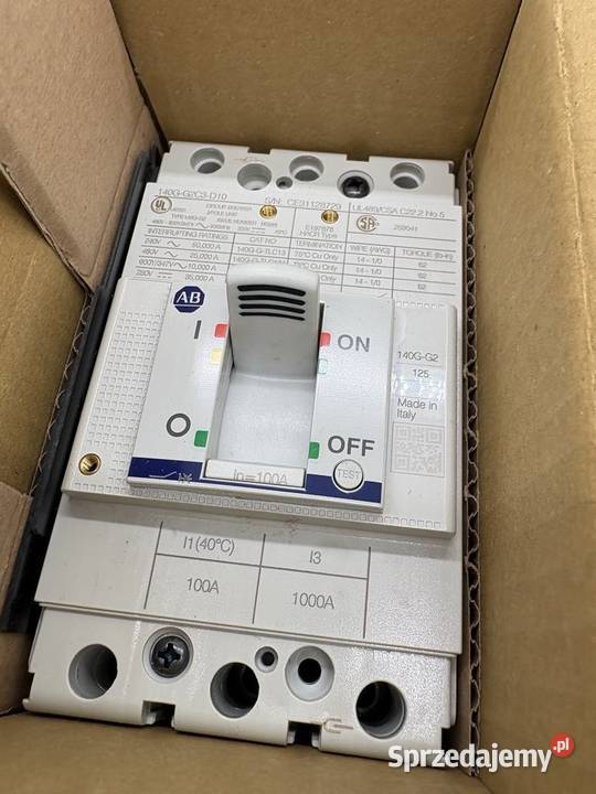Allen Bradley 140GG2C3D10 Wyłącznik automatyczny Warszawa sprzedam