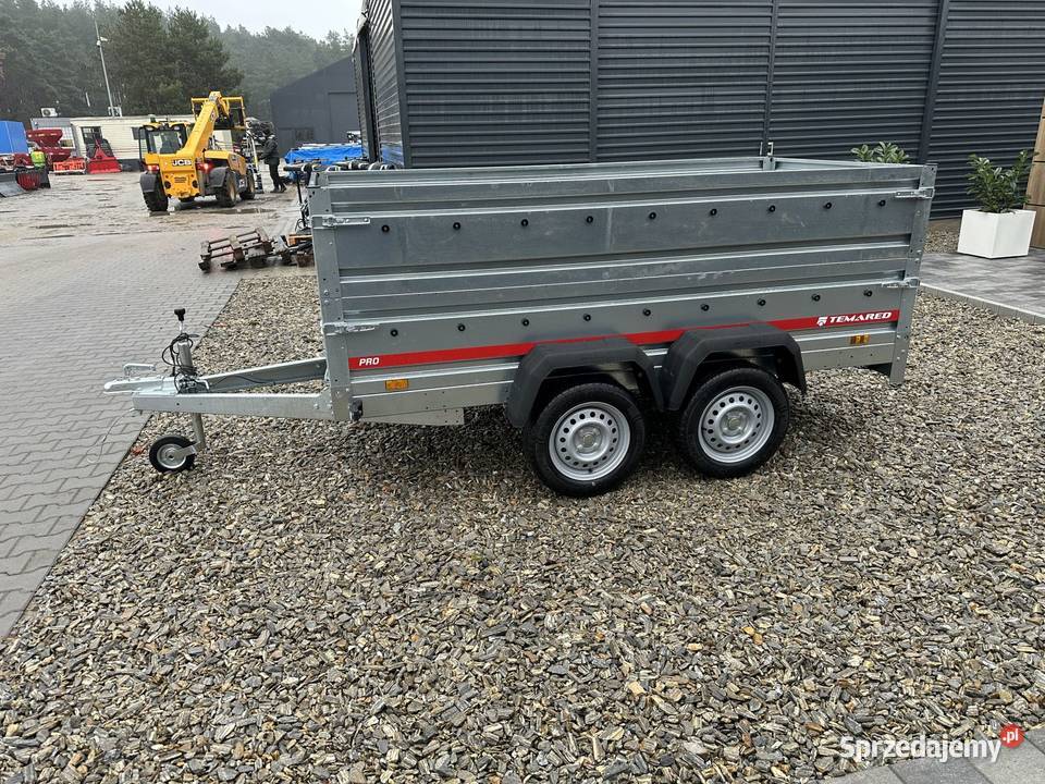 Przyczepa samochodowa TEMARED PRO 26122 DMC 750 pomorskie Gdynia