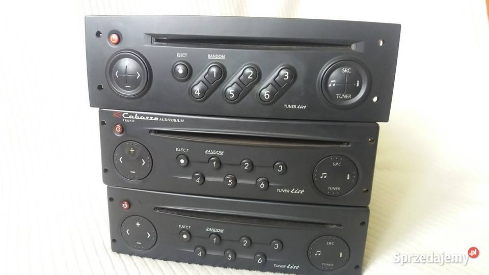 Renault Citroen Peugeot Radio Fabryczne