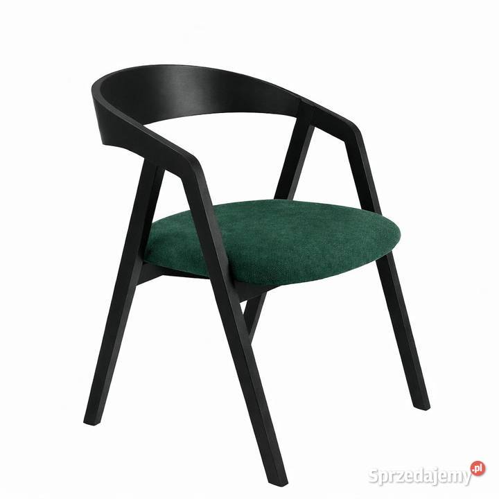 Krzesło Drewniane Tapicerowane Szmaragdowy KDD58 sprzedam