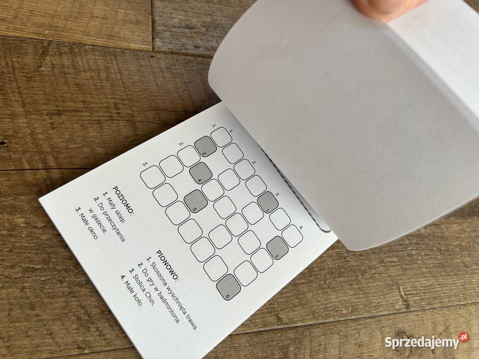 Krzyżówki łamigłówki dzieci krzyżówki do podróży Wyszków