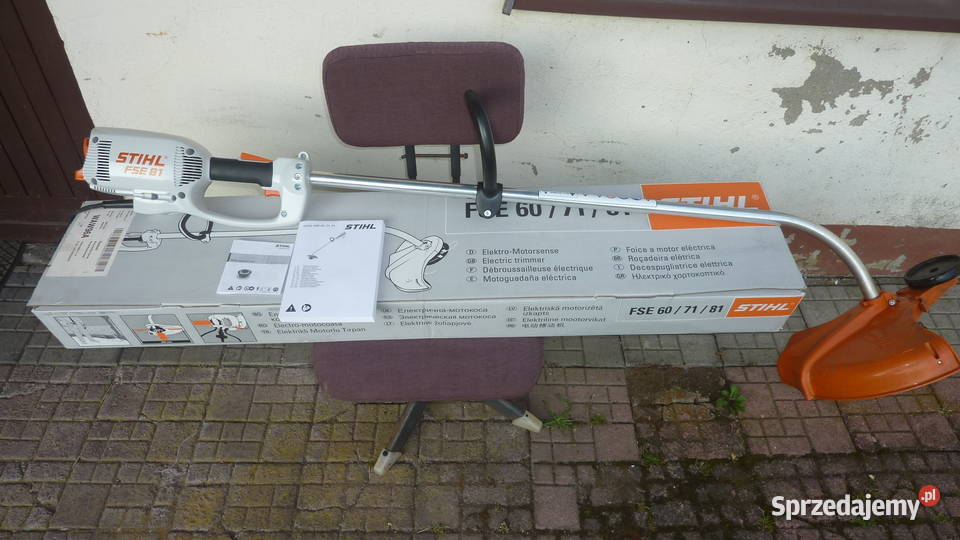 Kosa elektryczna Stihl FSE 81 moc 1000 Ogród Łódź