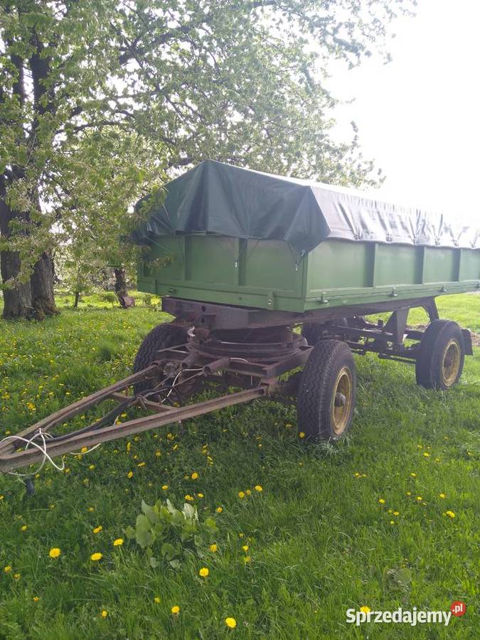 Przyczepa wywrotka nieuszkodzony Krynica