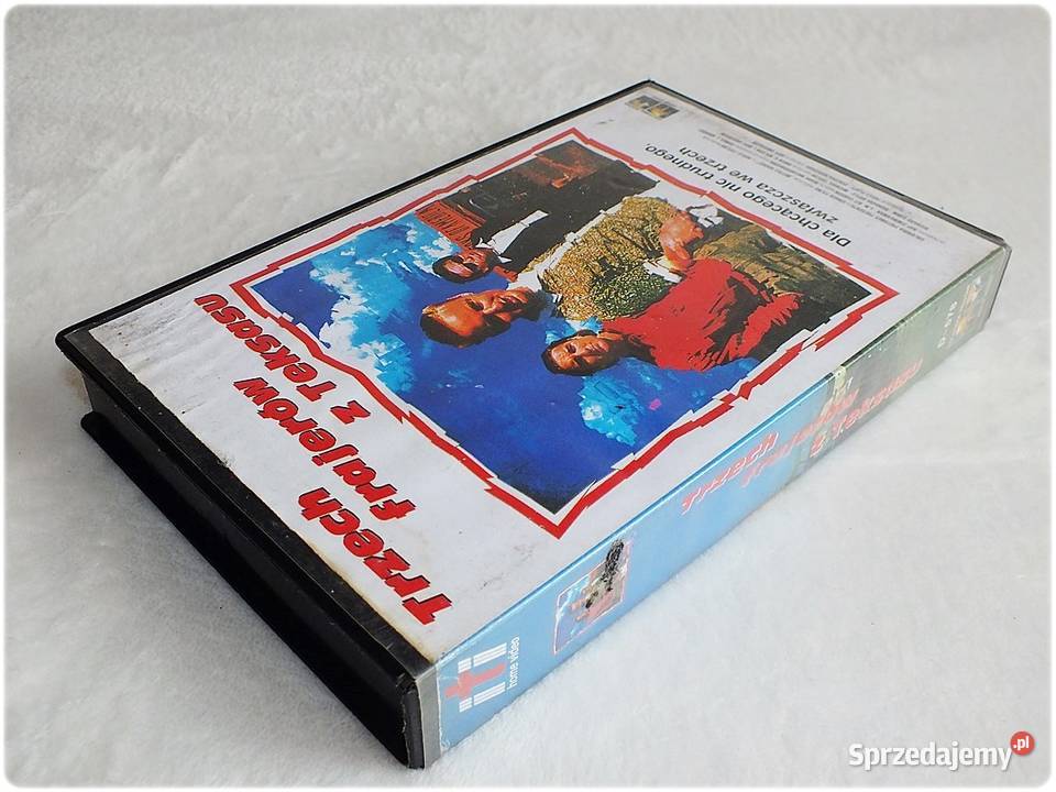 Kaseta VHS Trzech frajerów z Teksasu Film na VHS Filmy lubuskie Żary