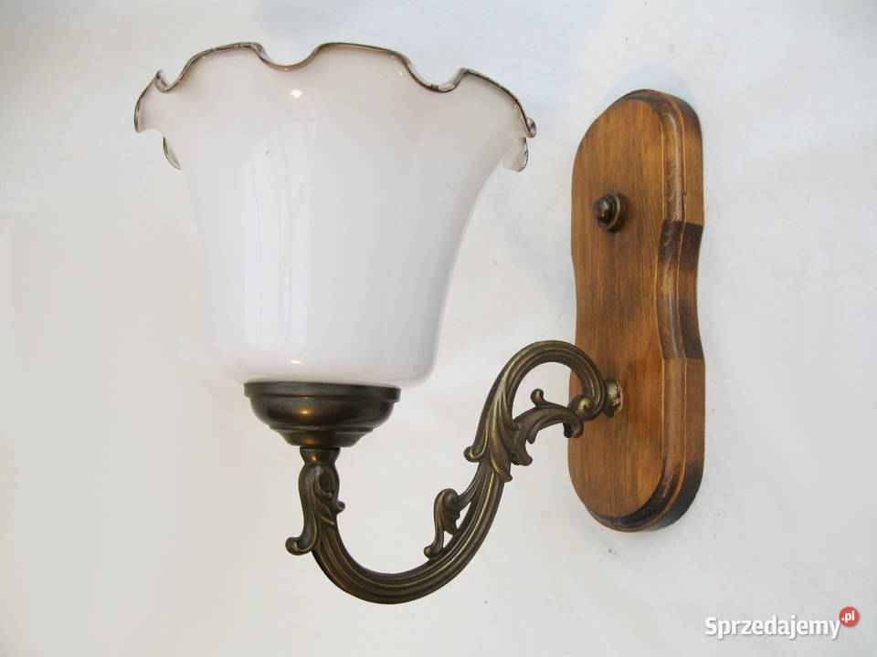 kinkiet mosiądz III