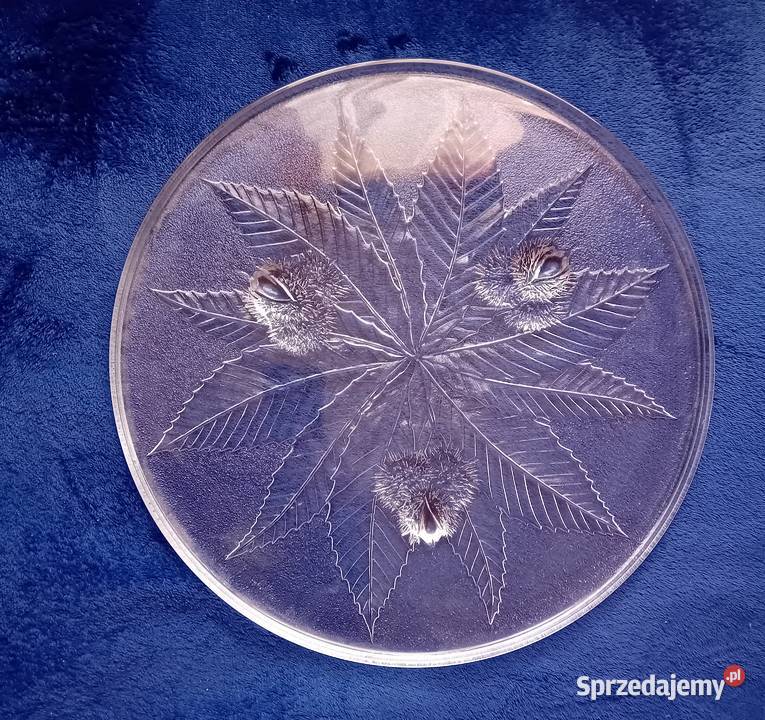 Patera Luminarc Kasztan Lata 60e 70e XX w Porcelana i szkło Koźminek