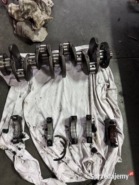 Wał korbowy silnik CJC audi a4b8 osobowe małopolskie Nowy Sącz