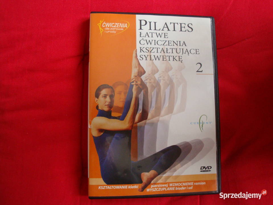 Pilates kobiet i mężczyzn 2 płyty dvd lektor Warszawa