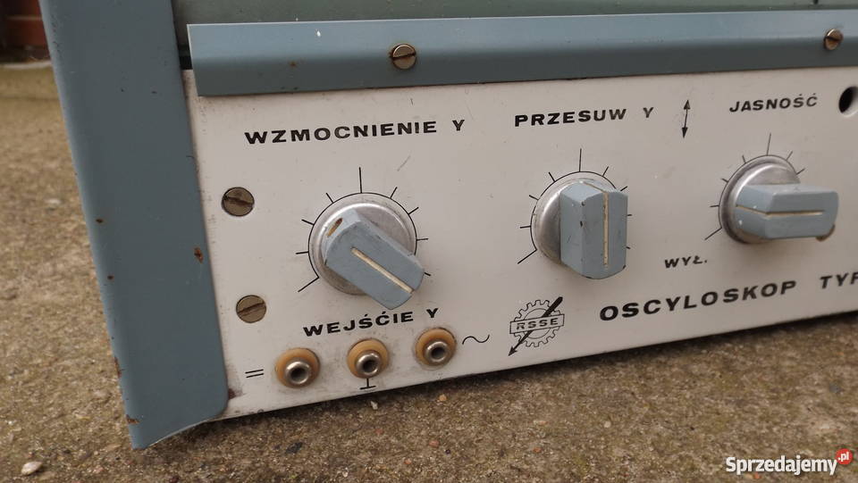 Polski Lampowy Oscyloskop TYP 1 Grodziczno