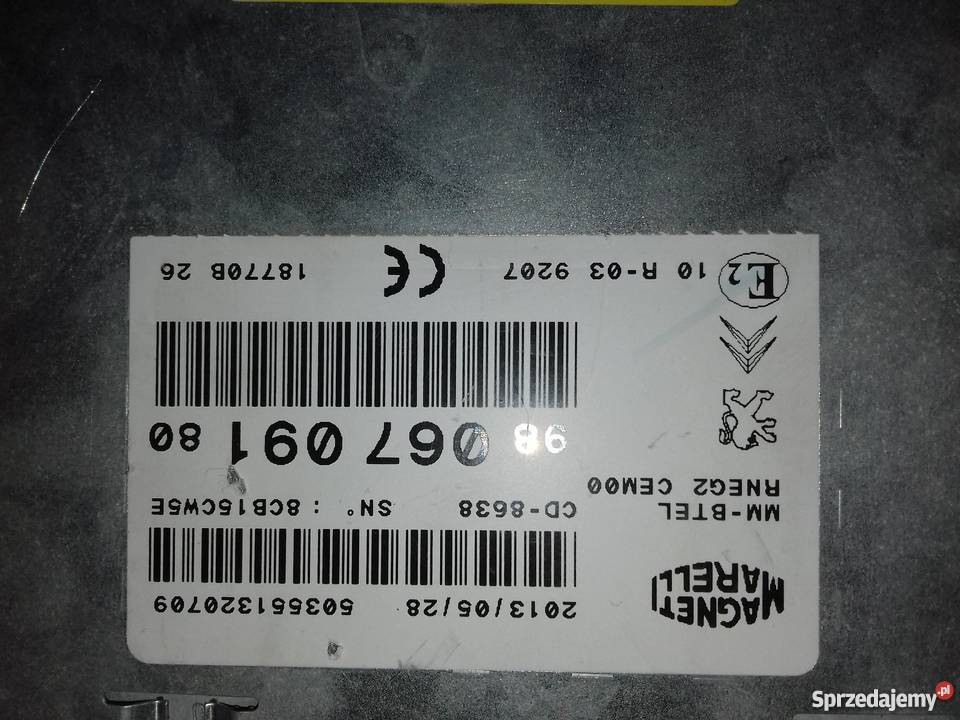 Nawigacja Citroen C4 radio RNEG2 RT6 wielkopolskie Jarocin