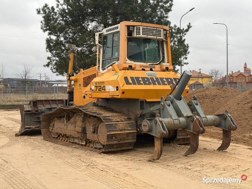 Spycharka gąsienicowa Liebherr PR 724 LGP spych Zambrów sprzedam