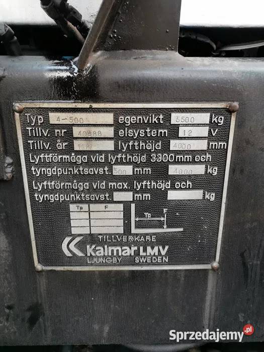 Wózek widłowy Kalmar 4500