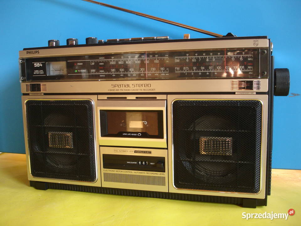 Radiomagnetofon PHILIPS 584 Zielona Góra