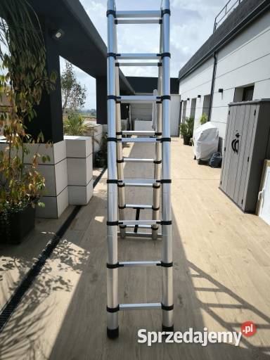 Drabina aluminiowa teleskopowa 38m fabrycznie