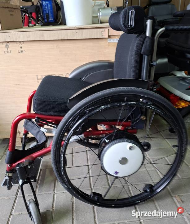 Wózek inwalidzki aktywny z napędem wspomagającym dolnośląskie