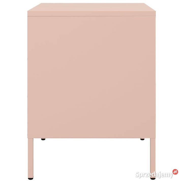 Szafki nocne 2 różowe 36x39x505 stal WM842913 sprzedam
