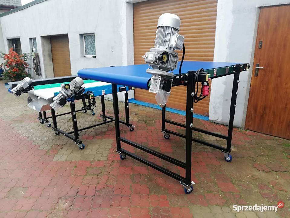 Przenośnik taśmowy taśmociąg prosty łamany LZ