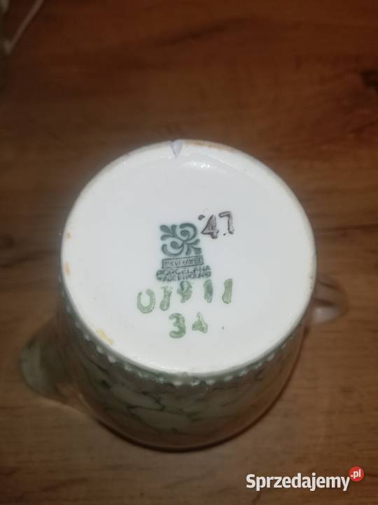 Stara porcelana Włocławek PRL projWPotacki lata