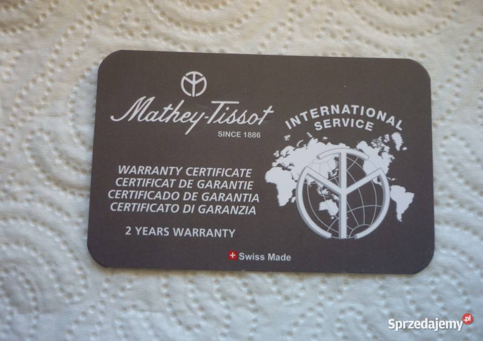 Zegarek męski MathejTissot Automatic pomorskie Gdańsk