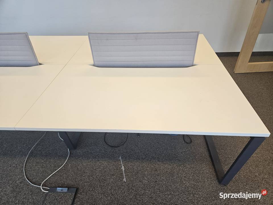 Duży stół 420x160 bench biurko 6osobowe biały Warszawa sprzedam