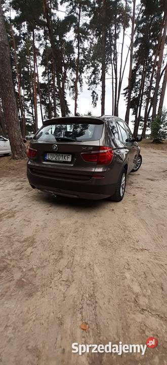 BMW X3 F25 2010 nieuszkodzony Lublin