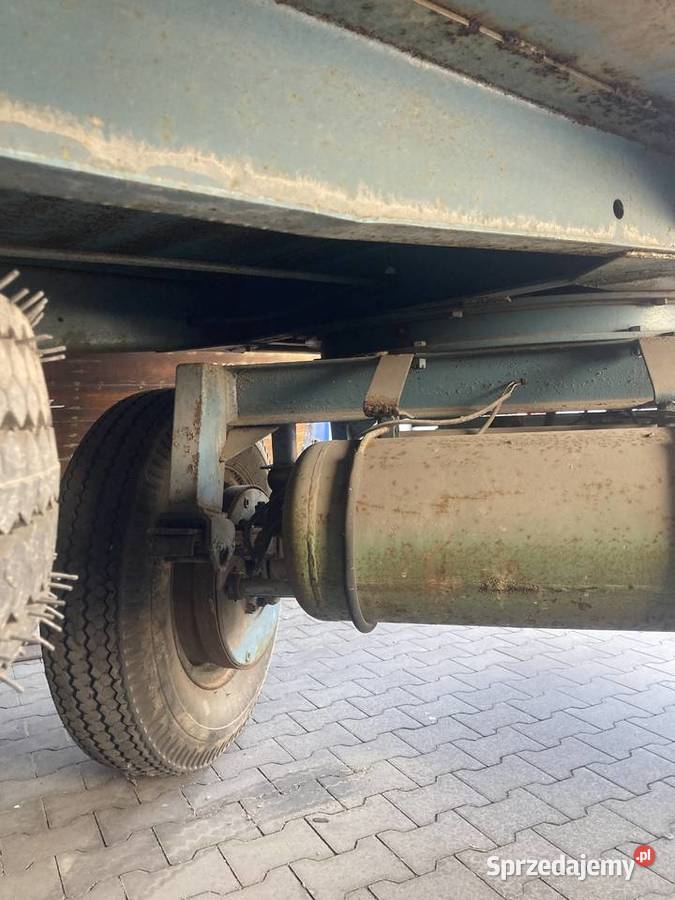 Przyczepa ciężarowa rolnicza 6T D 633 mazowieckie Warszawa sprzedam