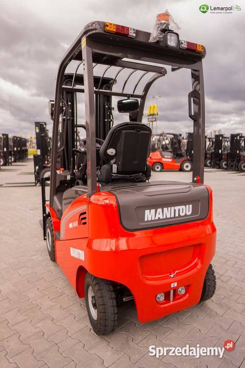 Elektryczny wózek widłowy Manitou ME 418 48V Wózki widłowe Zator