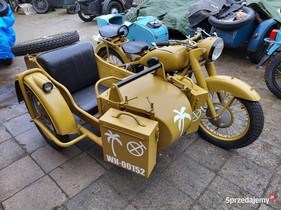M 72 zis emka ural k 750 Motocykle, skutery, quady Mogilno