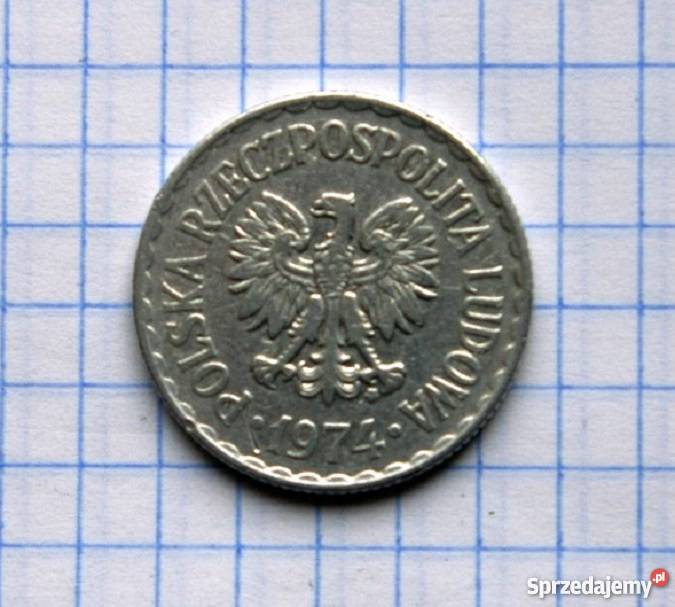 1 ZŁOTY 1974 POLSKA Piszczac