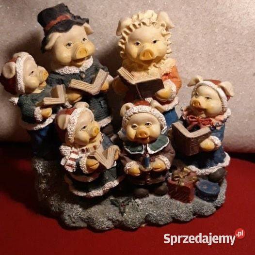 Pozytywka rodzinka świnek Cicha noc Warszawa sprzedam