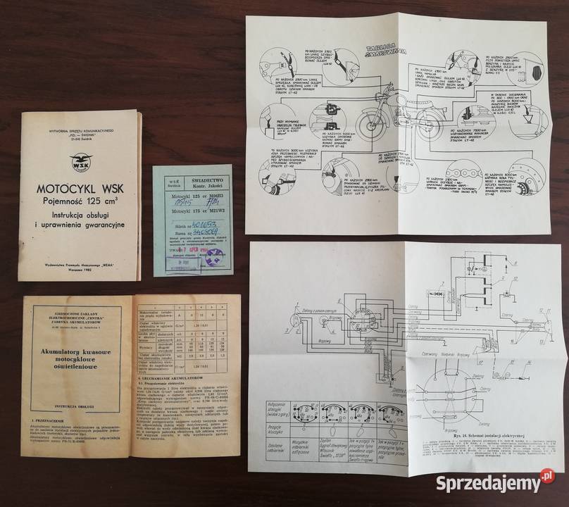 Wsk 125 Instrukcja obsługi