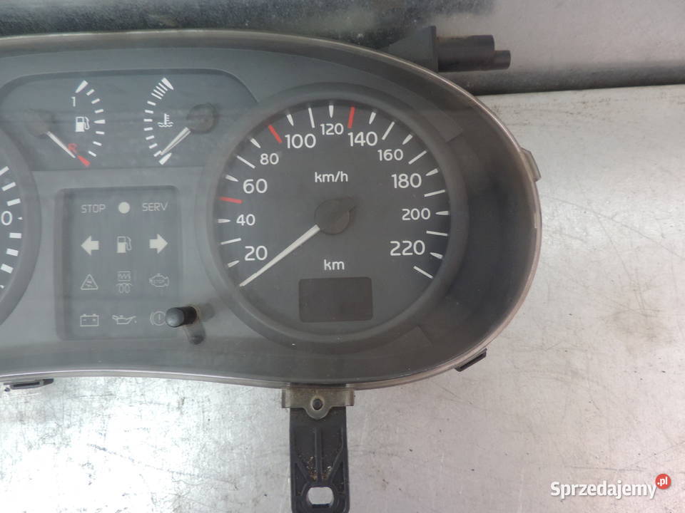 LICZNIK ZEGARY RENAULT CLIO 2 LIFT 15 dCi Wyposażenie wnętrza