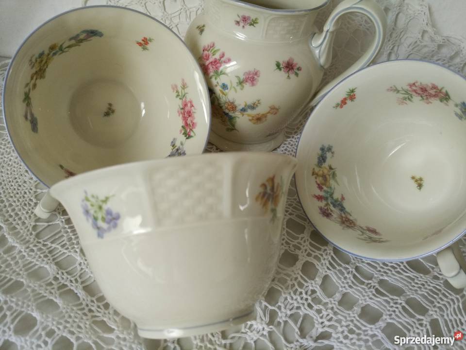 Rosenthal mlecznik 3 filiżanki Ropa