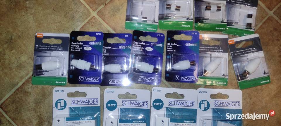 Wtyki antenowe Lwówek sprzedam